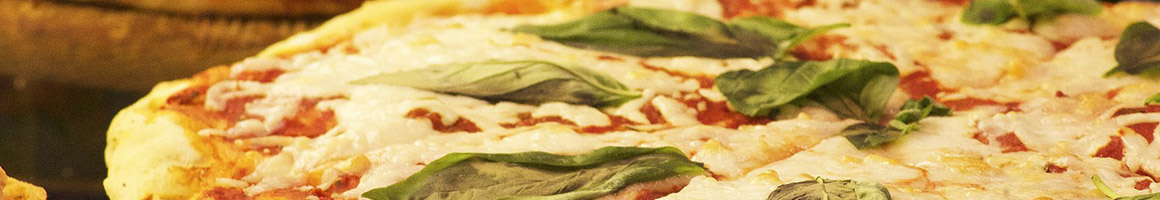 Eating Italian Pizza at Pa Raffa's Italian Restaurant restaurant in New Bedford, MA.